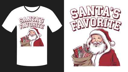 Playful Christmas T-Shirt Design with Humorous Quotes and Festive Vibes
