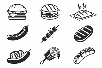 fast food icons