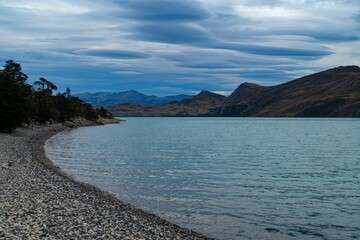 amazing beautiful patagonia nature in summer