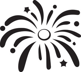 Fireworks seamless background