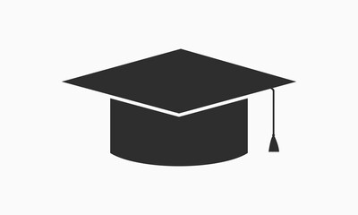 A vector black graduation design.