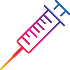 syringe icon vector design template