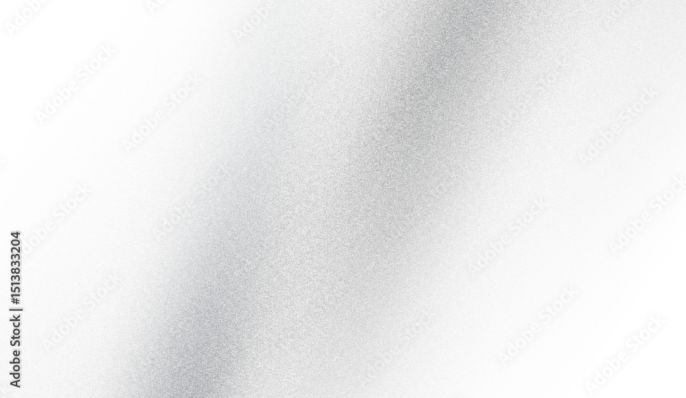 Poster silver metallic texture with subtle diagonal lines and light reflections.