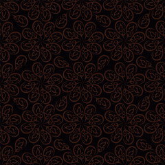 Elegant pattern in small flowers. Liberty style. Floral seamless background. Ditsy print. Vector texture. A bouquet of spring flowers for fashion prints