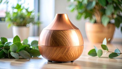 Aromatic Bliss: Stylish Diffuser Enhancing Home Wellness and Tranquil Ambience
