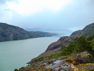 amazing beautiful patagonia nature in summer