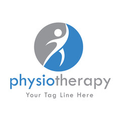 Physiotherapy Human vector design. stock illustration