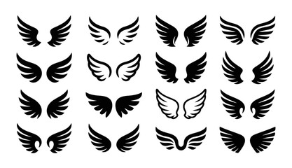 Obraz premium Splash and Sunburst Silhouette Vector Illustrations, Decorative Burst Elements on White Background