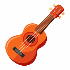 Fototapeta premium acoustic guitar vector illustration