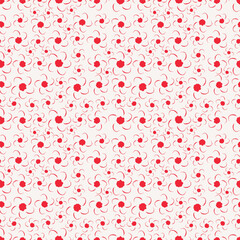 Beautiful floral pattern in small abstract flowers. Small colorful flowers. Dark Blue background. Ditsy print. Floral seamless background. The elegant the template for fashion prints