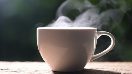coffee cup, steamed hot coffee, coffee mug