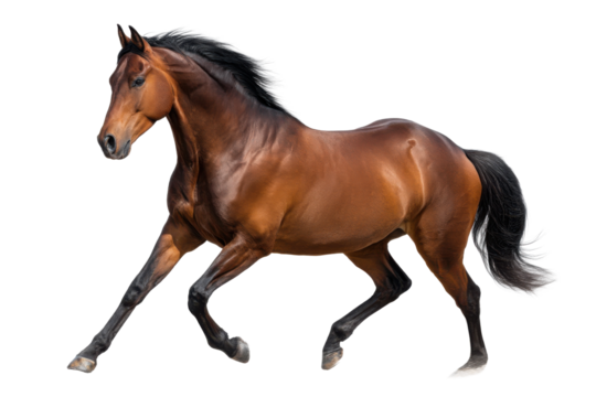 Horse Isolated on Transparent Background