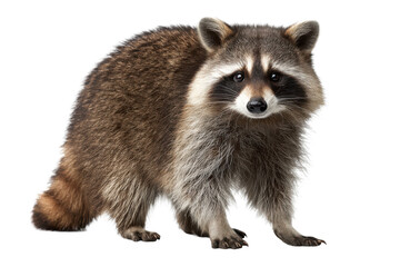 Obraz premium Majestic Long-Haired Cat with No Background