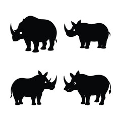 rhino vector illustration