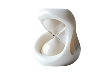 Elegant, sculpted hourglass