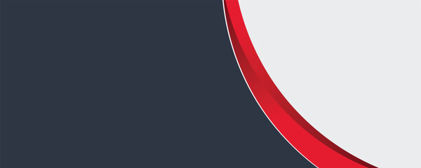 abstract background with red ribbon