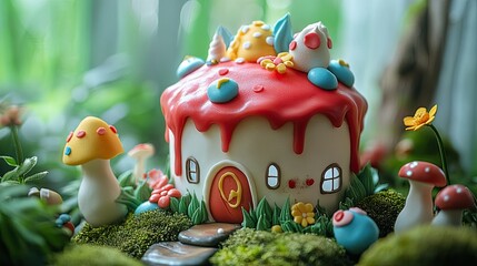 easter bunny and easter eggs Magical Cake Journey