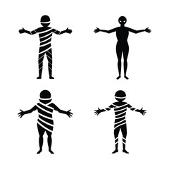 vector illustration of a man jumping