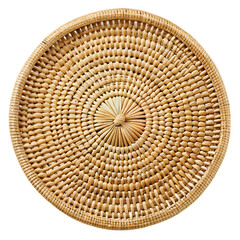 Round Rattan Tray | Woven Wall Decor