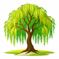 vector illustration of a tree