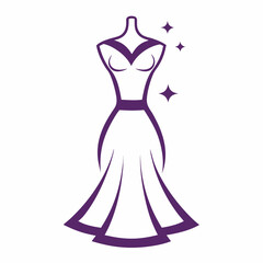 wedding dress on hangers
