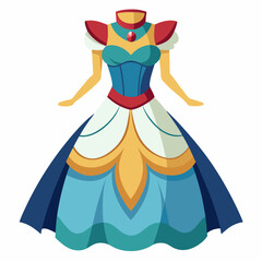 girl in a dress