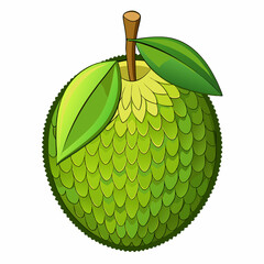 vector illustration of an apple