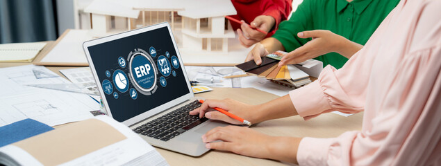 ERP enterprise resource planning software for brisk business to plan the marketing strategy