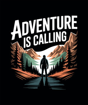 Camping T-shirt Design