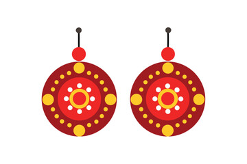 christmas balls on white background