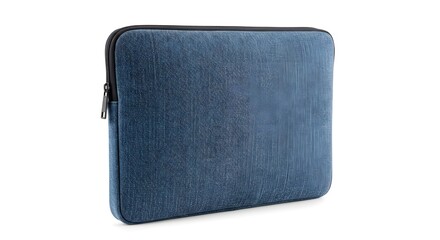 Fototapeta premium Recycled Fabric Laptop Sleeve – Eco-Friendly Tech Protection Stock Image
