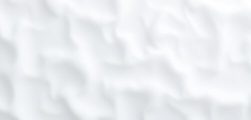 Obraz premium Luxurious white foam texture, airy and light, isolated on white, delicate, isolated foam