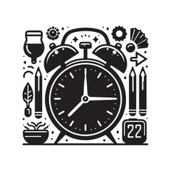 Alarm Clock Vector (2).eps