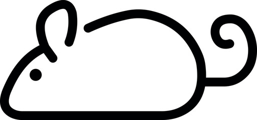 Mouse outline icon