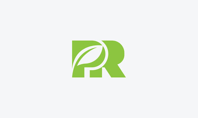 Branding identity corporate vector logo pr and re