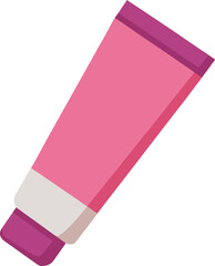 face exfoliator tube stencil icon vector illustration