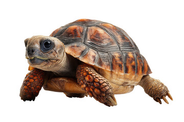 Obraz premium Slow-Moving Reptile with No Background