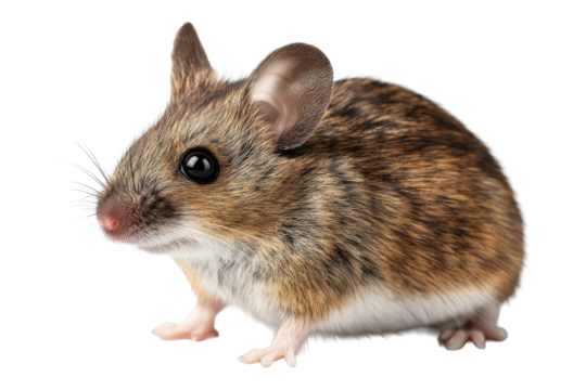 Mouse Isolated on Transparent Background