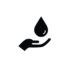 drop of oil icon vector