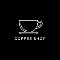 coffee icon logo vector
