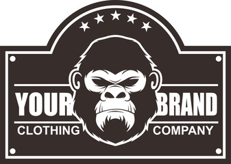 Gorilla Brand Sign Logo.eps