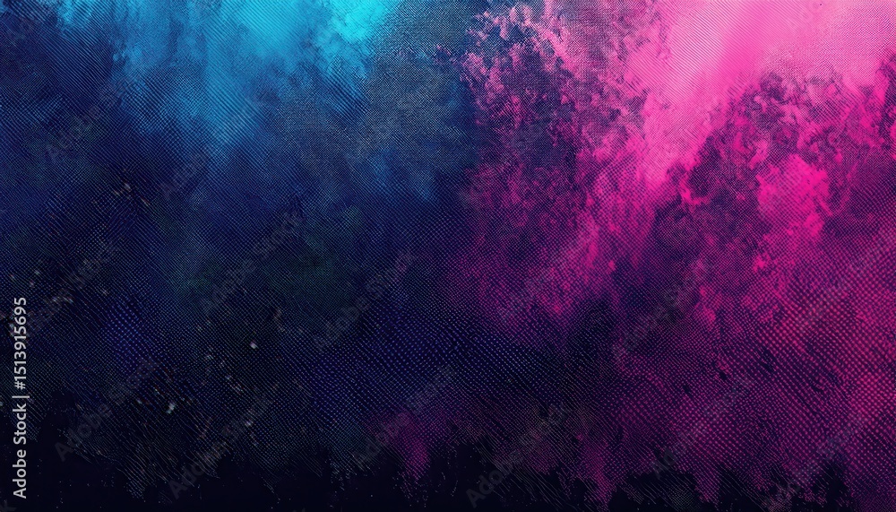 Aufkleber vibrant textured abstract background with deep blue and magenta gradient for digital design, modern 