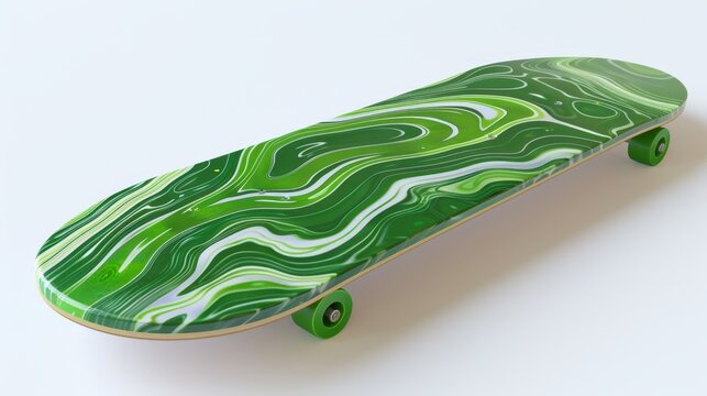 Stylish skateboard mockup ideal for displaying creative designs and effective branding concepts.