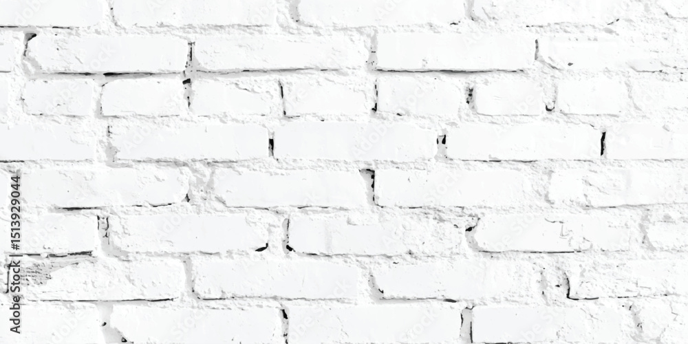 Poster abstract background of white brick seamless texture of a white brick wall transparent background. te