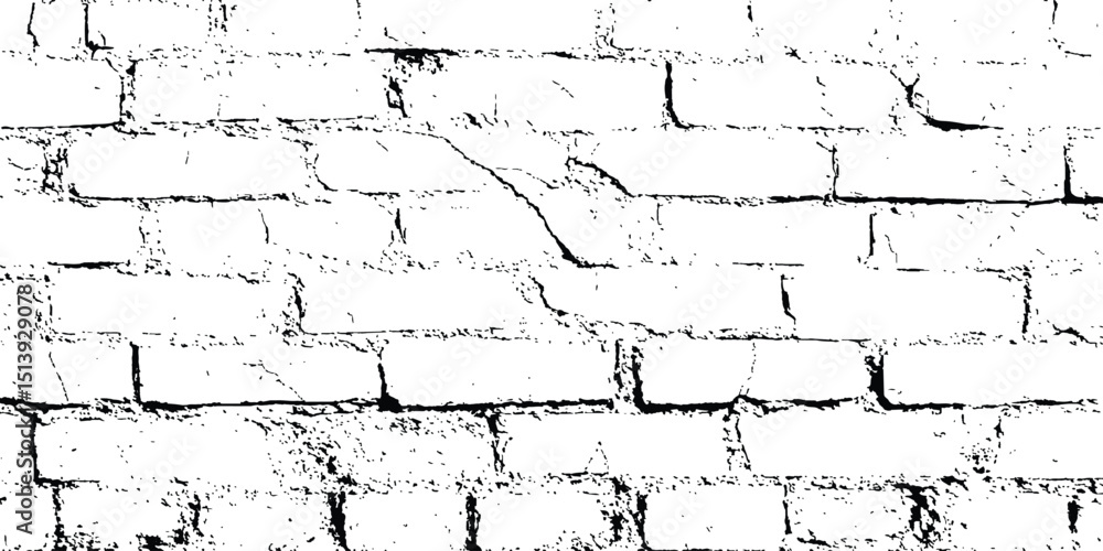 Poster abstract background of white brick seamless texture of a white brick wall transparent background. te