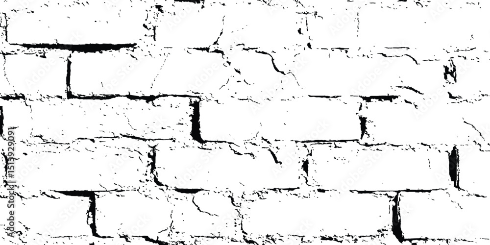 Poster abstract background of white brick seamless texture of a white brick wall transparent background. te