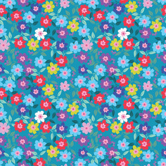 Abstract Handmade Floral textile patterns with digitally enhanced seamless, perfect for wall art, stylish fashion prints, and versatile wrapping paper.
