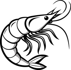 vector illustration of cartoon fish