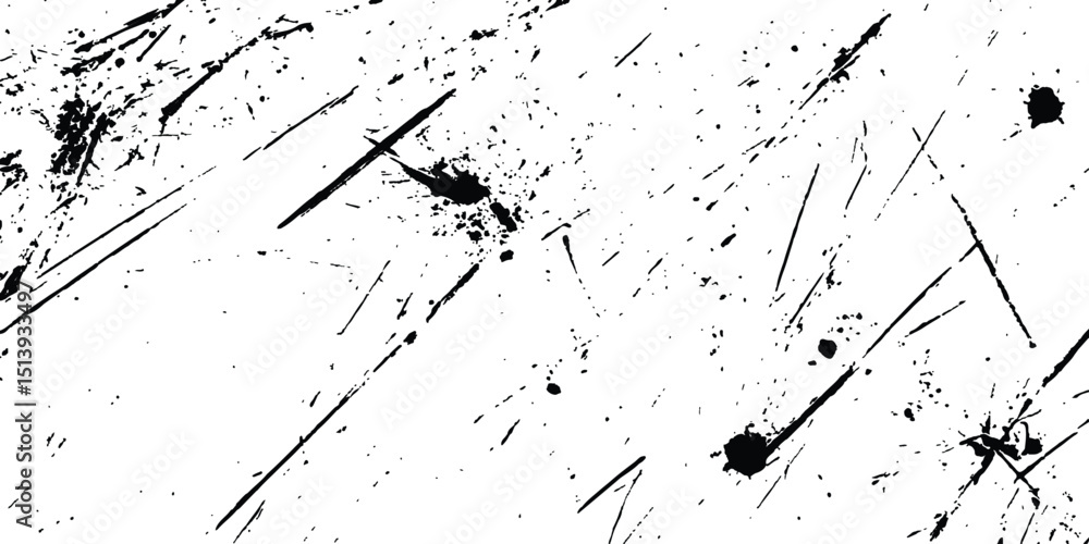 Fototapete scratches texture dirty grainy and scratches transparent white background. vector scratch marks line