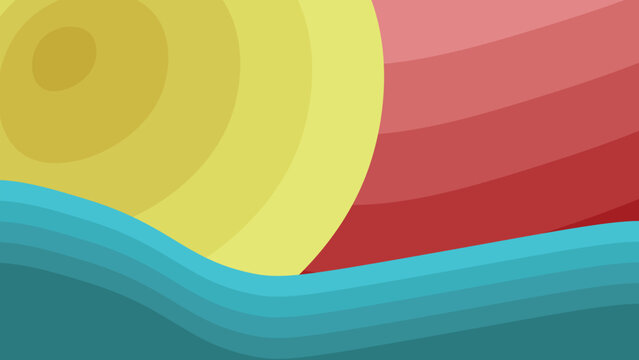 Colourfull abstract gradient seamless background wallpaper concept